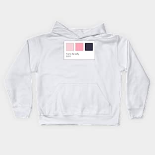 Pam Beesly Pantone Kids Hoodie